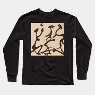 Goddess Games ... solar etching by cpizer Long Sleeve T-Shirt